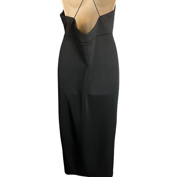 ASOS Formal Dress Open Back Evening Black Tie Gown Prom Ball Cocktail 10 - Picture 7 of 12